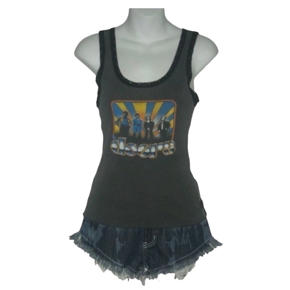 Carmar Shorts LF Bleached Short Festival ALT e-girl Grunge Booty Cut Off Dukes - Picture 16 of 16